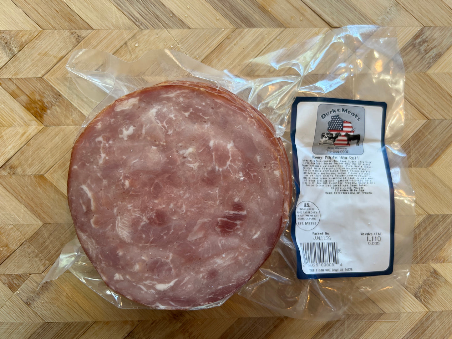 Honey Maple Ham Roll