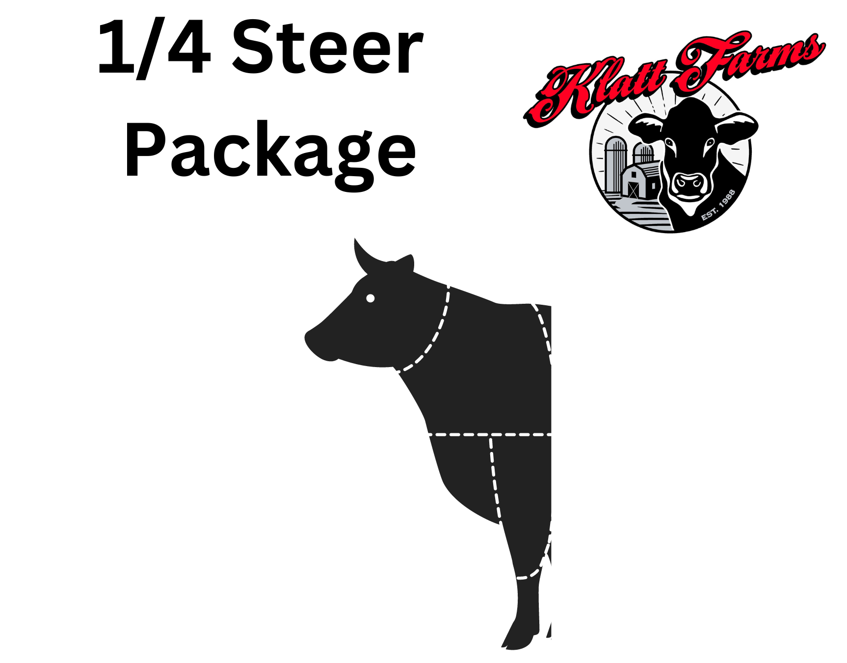 1/4 Beef Package – Klatt Farms